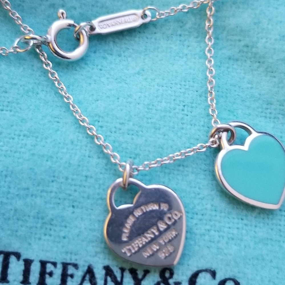 Tiffany & Co. Double heart necklace